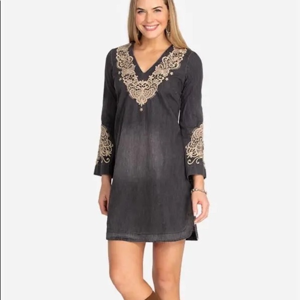NWT Johnny Was Denim Dress 🌸